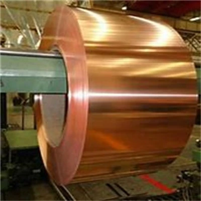 %99,9 Saf Bakır Şerit C1020 Fosfor Bronz Dekoratif Topraklama